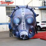 3m large inflatable gas mask balloon