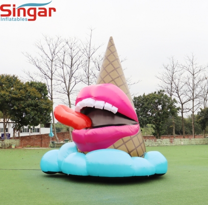 5m(16.4ft)inflatable ice cream model
