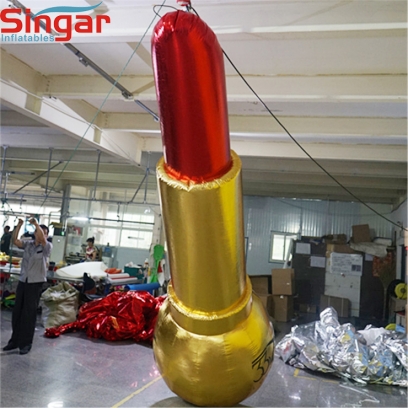 2m(6.6ft) large inflatable advertising lipstick