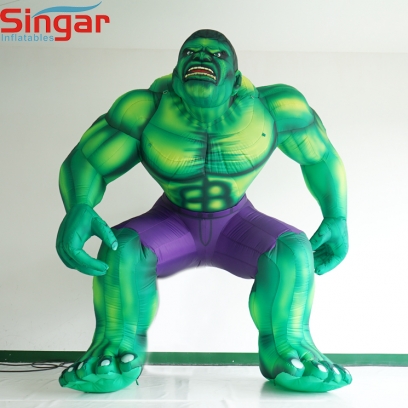 Giant 4m inflatable giant hulk model