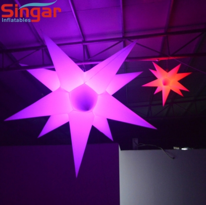 1.5m(4.9ft) inflatable lighting star