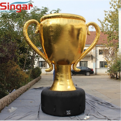 5m large inflatable trophy cup