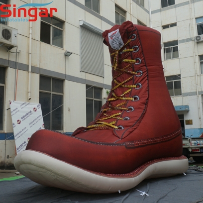 5m(16.4ft)inflatable giant shoes for promotion