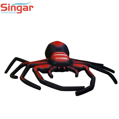Giant 3m inflatable halloween black spider,inflatable roof spider