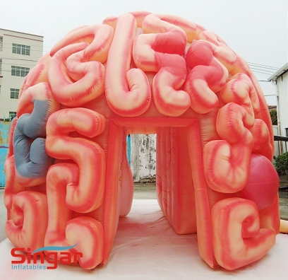 14.8ft giant inflatable brain model,display brain inflatables