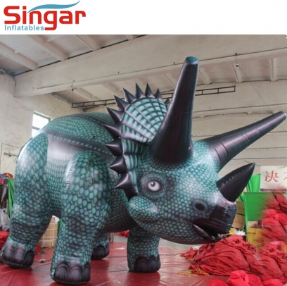 Decoration inflatable Triceratops dinosaur cartoon