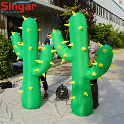 2m giant inflatable green cactus tree/plant
