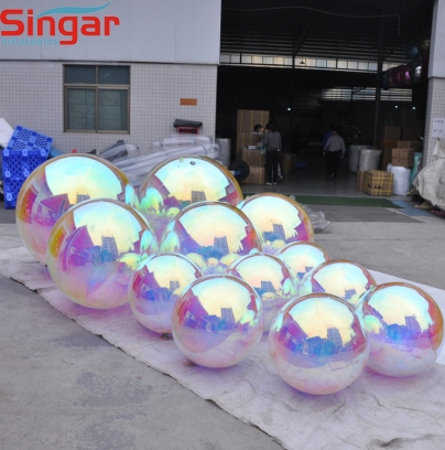 New hot sale inflatable mirror sphere for party decoration