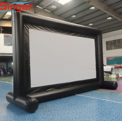 5.1m removable velcro inflatable movie screen