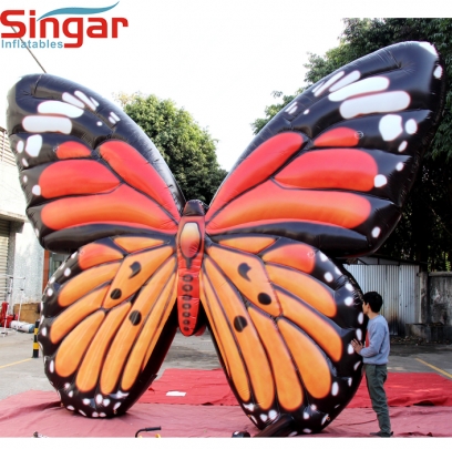 4m giant inflatable ground yard butterfly