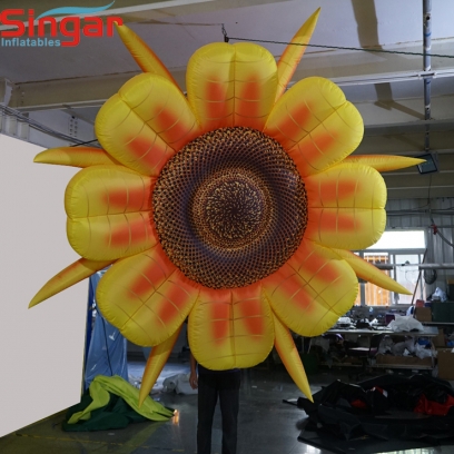 2m(6.6ft) inflatable decoration sunflower