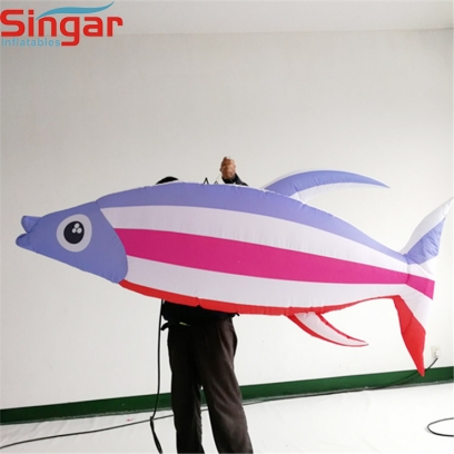 Decorative inflatable hanging tropical fishes