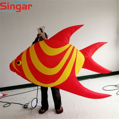 Hot selling decorative inflatable tropical fishes