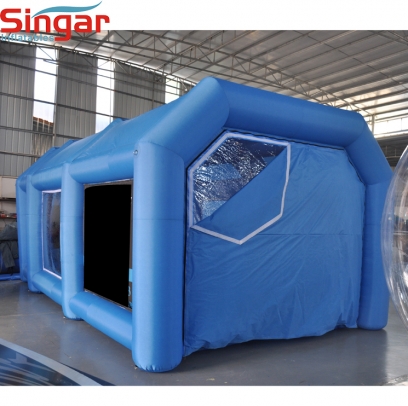 7m Inflatable car paint tent for sale