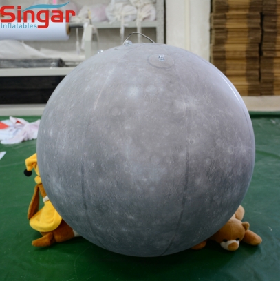 Inflatable Mercury planets ball,mercury balloon for decoration