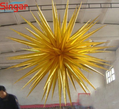 Lighting inflatable event/party decoration hanging stars