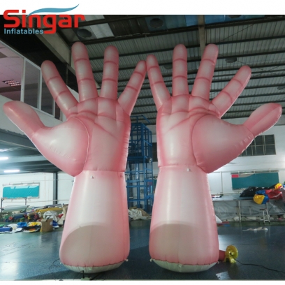 5m giant inflatable hands for party/show