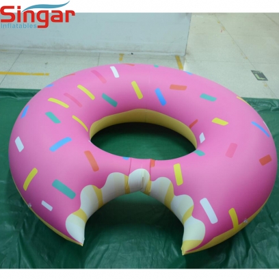 2m(6.6ft) inflatable hanging donut,inflatable pvc donut,inflatable decoration donut for party