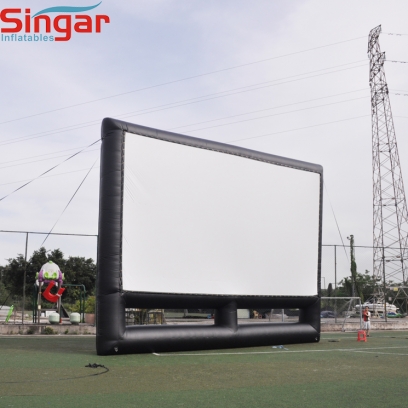 New 33ft giant inflatable outdoor cinema theater screen