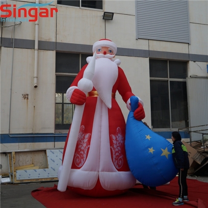 6m(19.7ft) giant inflatable Kriss Kringle for Promotion