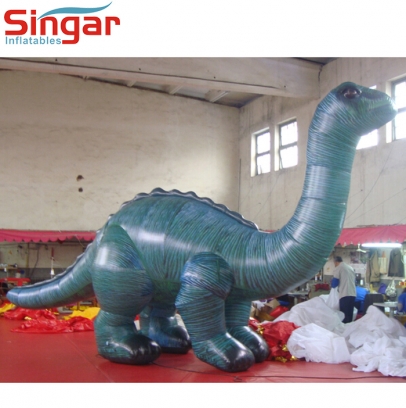 lifelike inflatable dinosaur for zoo exhibition/party