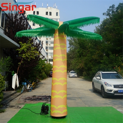 Giant inflatable palm tree for decoration