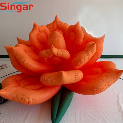 2m(6.6ft) Becautiful large inflatable party flower