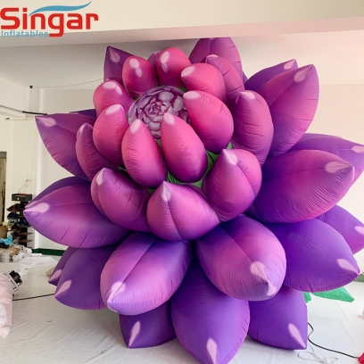 3m giant inflatable garden decoration flower