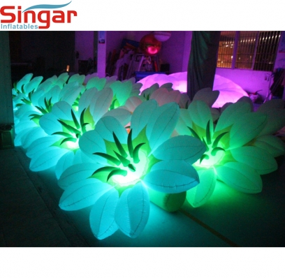 10m(33ft) inflatable stage decorative flower chain