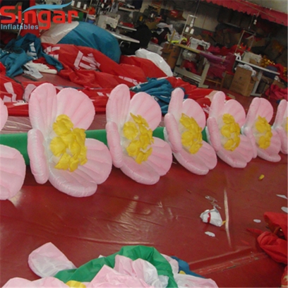 Hot selling inflatable flower chain