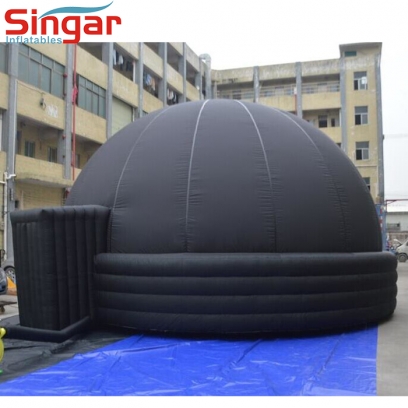 Hot selling education inflatable projector 360 dome tent