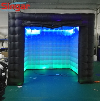 Square/ cube inflatable photo booth tent