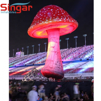3m custom inflatable mushroom for outdoor party/stage decor