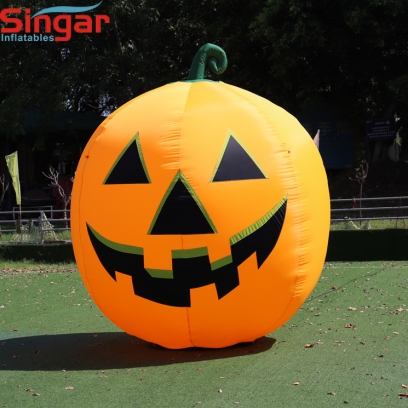 3m(9.8ft) giant inflatable yard pumpking with lights