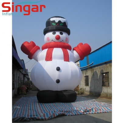 8m(16.5ft)Huge outdoor christmas inflatable snowman