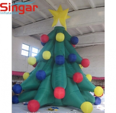 4m(13ft) inflatable xman decoration tree with balls