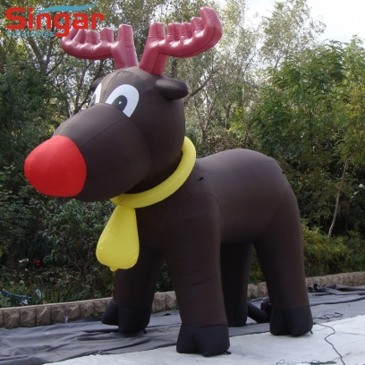 3m(9.8ft) inflatable christmas reindeer decoration